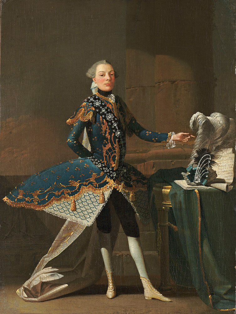Gemälde: Charles-Joseph Flipart (?), Carlo Scalzi