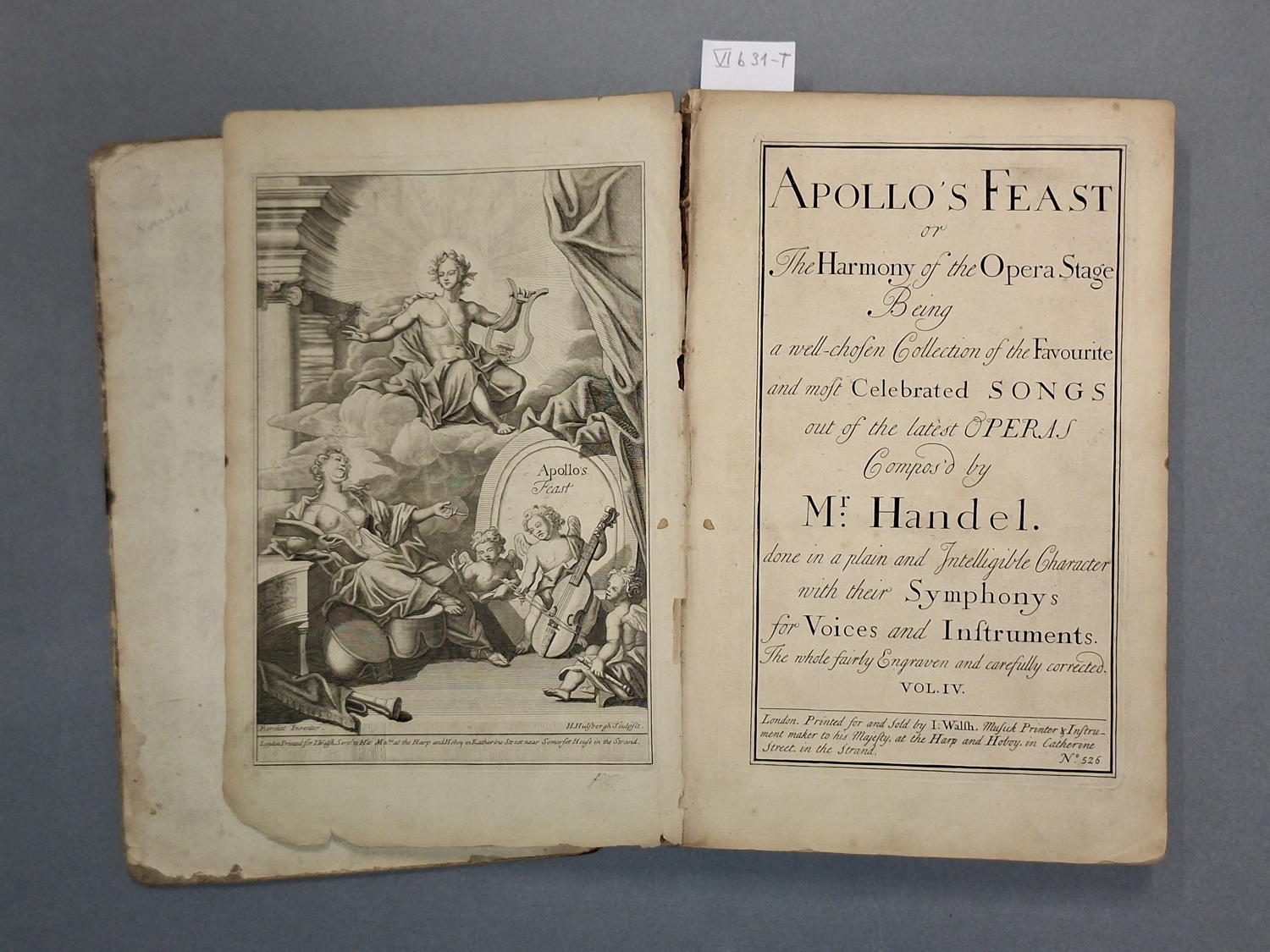 Buchpatenschaft: Apollo's Feast or The Harmony of the Opera Stage