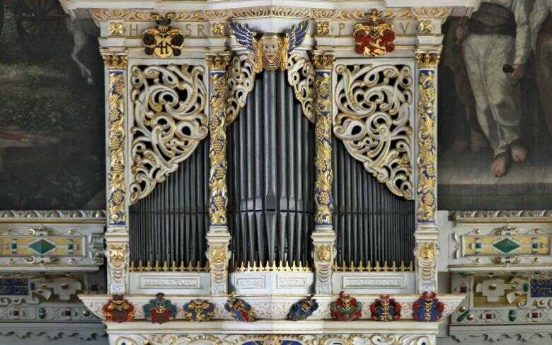 Orgel von Georg Reichel aus dem Jahr 1664