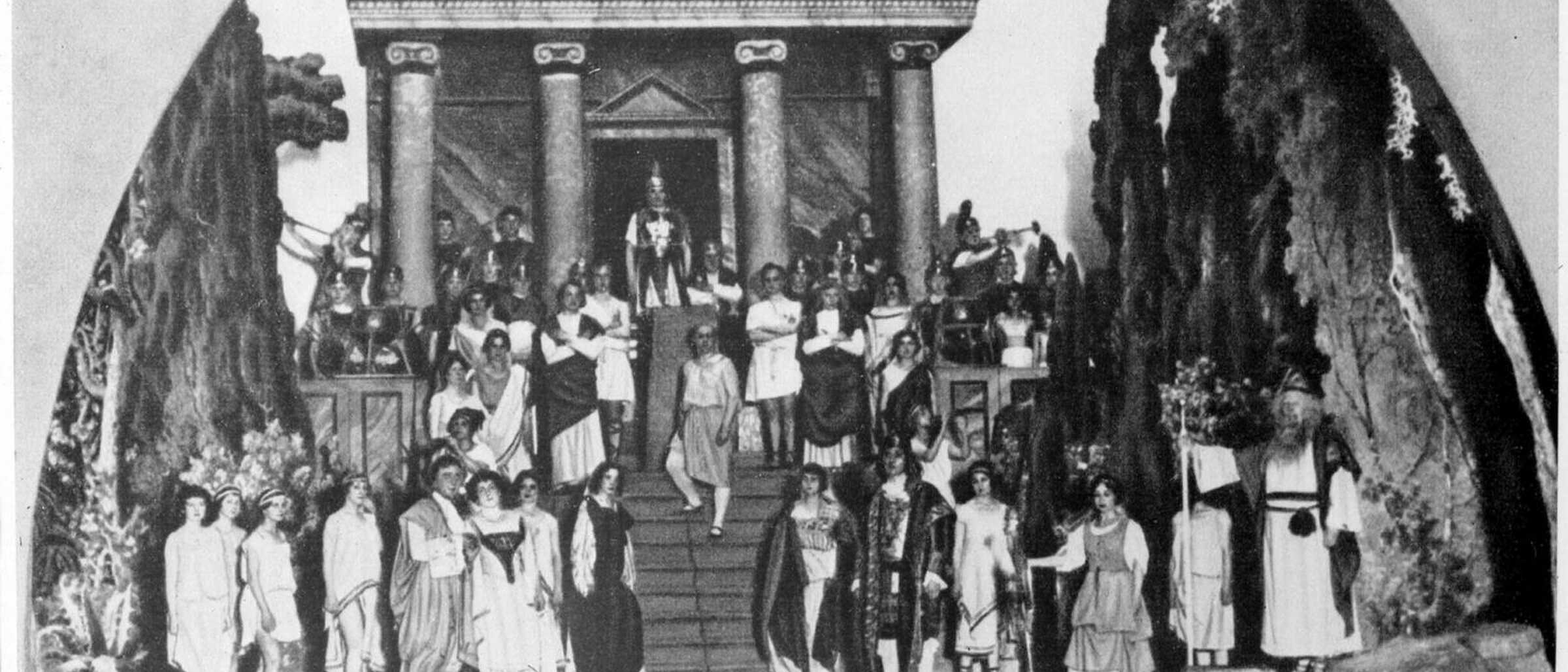 „Orlando“ war 1922 die erste Händel-Oper, die in Halle aufgeführt wurde. © Stiftung Händel-Haus