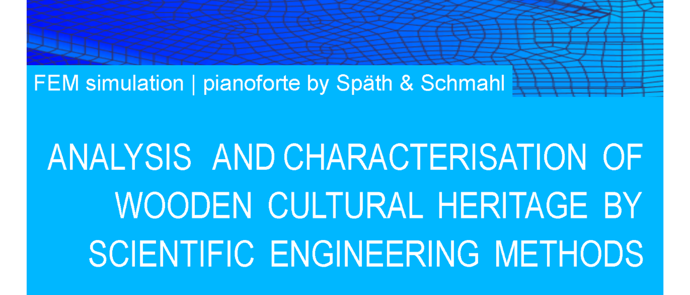 Symposium Analysis and Characterisation of Wooden Cultural Heritage