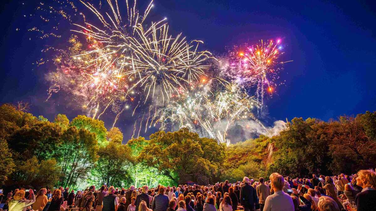 Höhenfeuerwerk