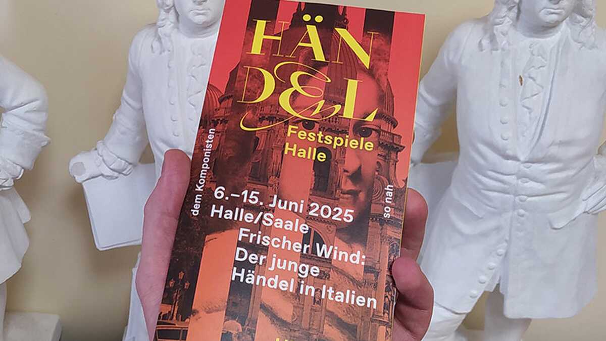 Preview flyer of the Handel Festival 2025