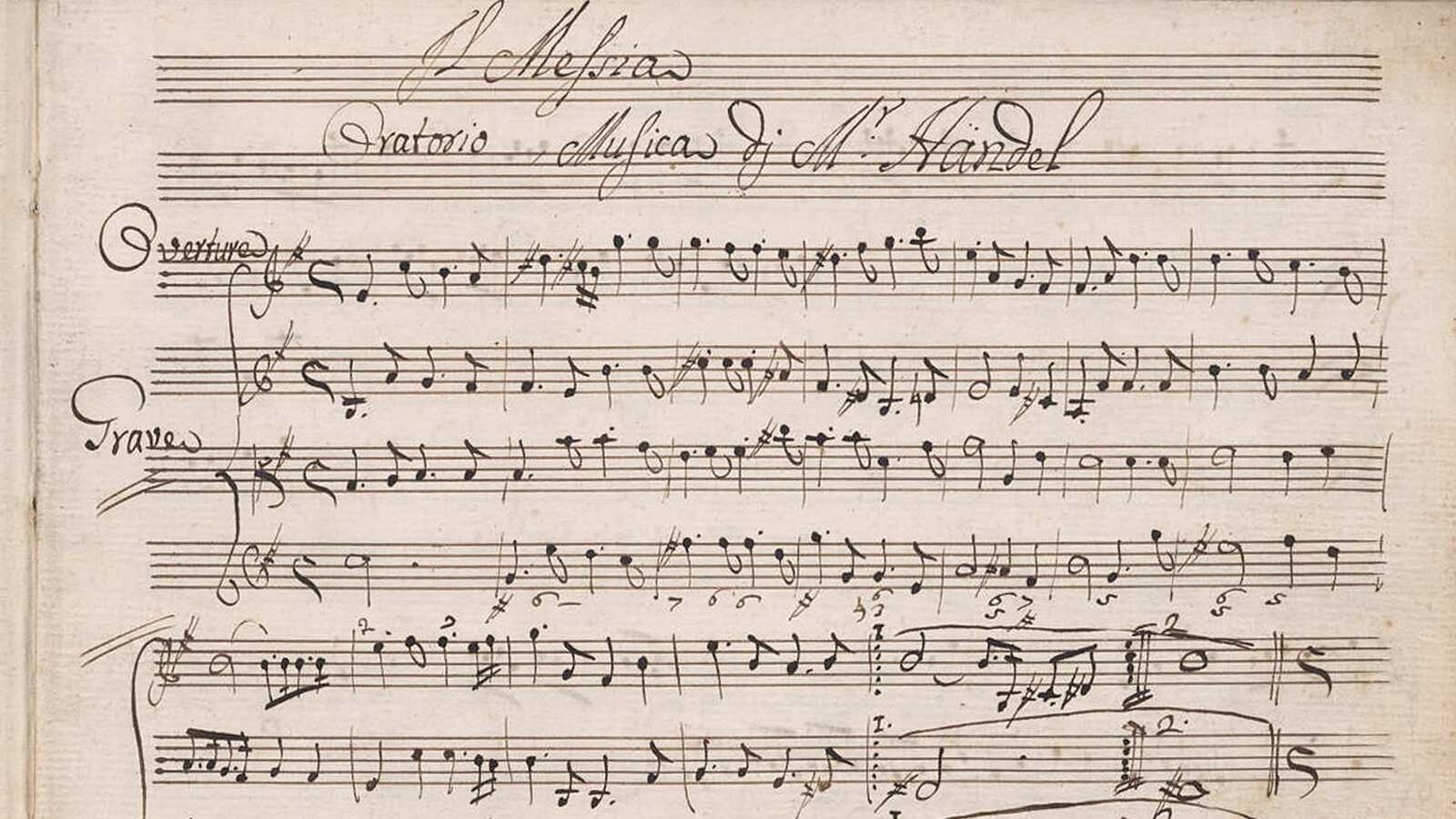 Partitur "Il Messia" Partitur "Il Messia"